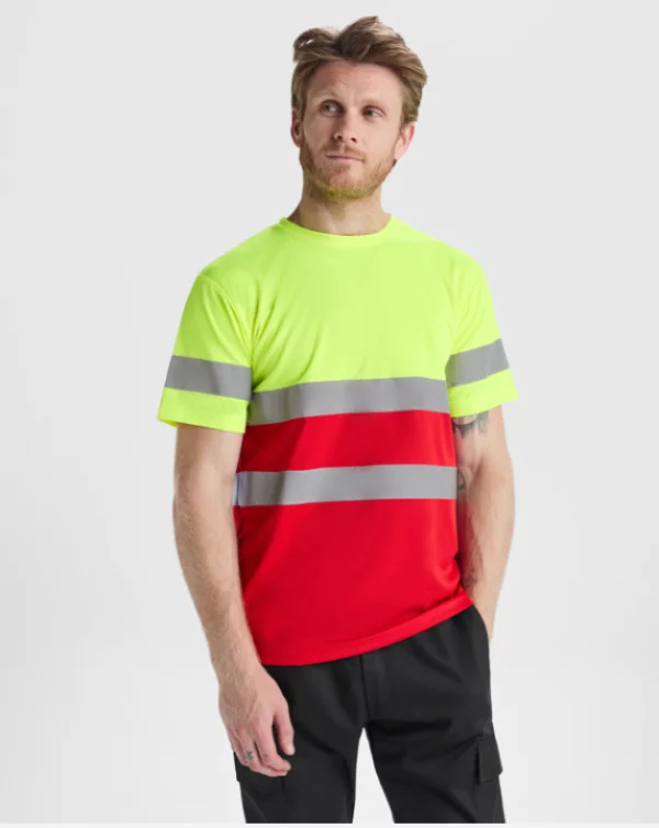 T-Shirt Alta Visibilità Delta — vista frontale