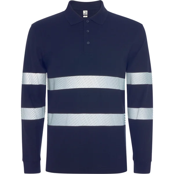 Polo Foran L/S Maggiore Visibilità — vista frontale