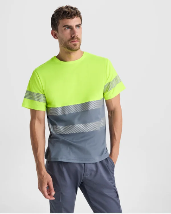 T-Shirt Alta Visibilità Tauri — vista frontale