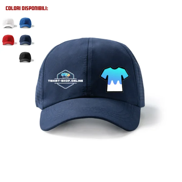 Cappellino Karin personalizzato — vista frontale