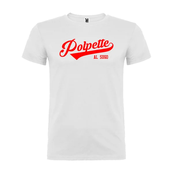 Polpette al Sugo — t-shirt bianca