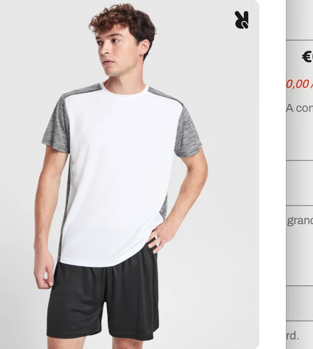 ZOLDER 6653 — abbigliamento sport personalizzato