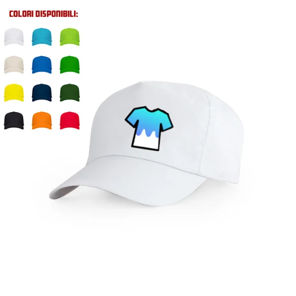Cappellino Uranus personalizzato — vista frontale