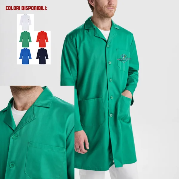 Camice da laboratorio Vaccine personalizzato