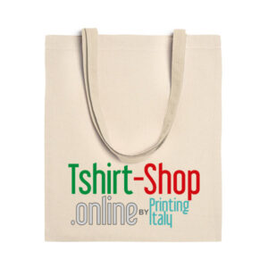 1 - 10 Borse in Cotone Personalizzate per lo Shopping