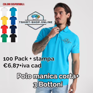 Polo da Uomo Stampata Miglior Prezzo Austral