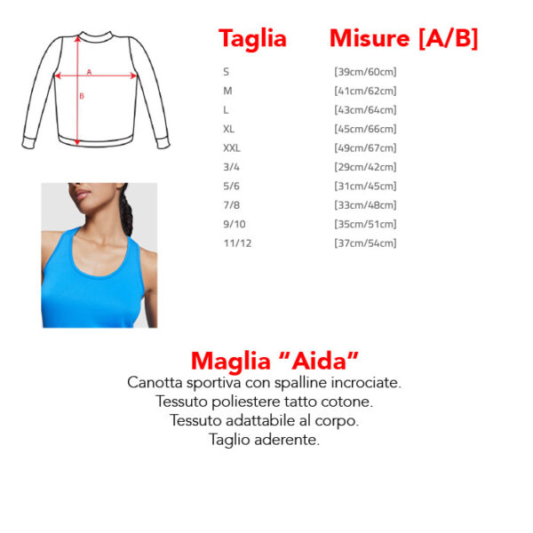 Canotta Technica Personalizzate da Donna - immagine 2