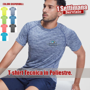 Magliette Techniche Personalizzate da Uomo Austin