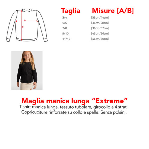 Maglietta da Bambino manica lunga Extreme - immagine 2