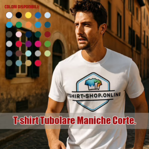 Maglietta Unisex 24h - T-shirt Unisex Personalizzata con Consegna Rapida