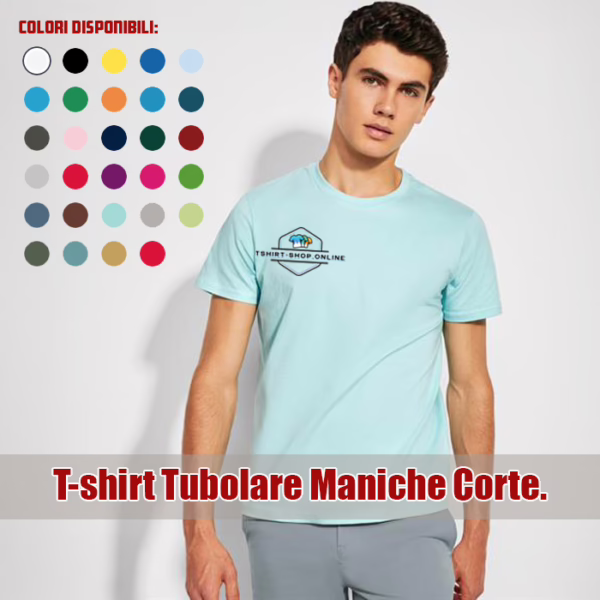 Maglietta Unisex 24h - T-shirt Unisex Personalizzata con Consegna Rapida