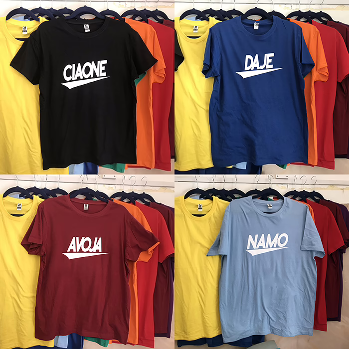 Maglietta Daje Stile di vita Roma italiano 🇮🇹 - immagine 3