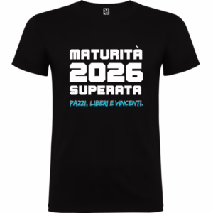 magliette maturità 2026 personalizzate